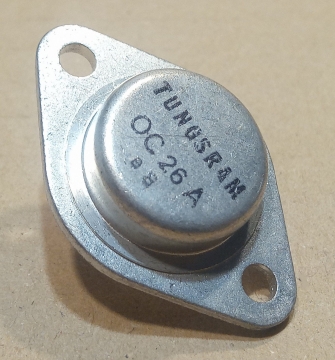 OC26A, tranzisztor