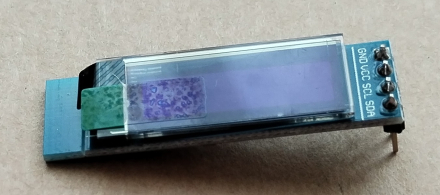 OLED kijelző modul