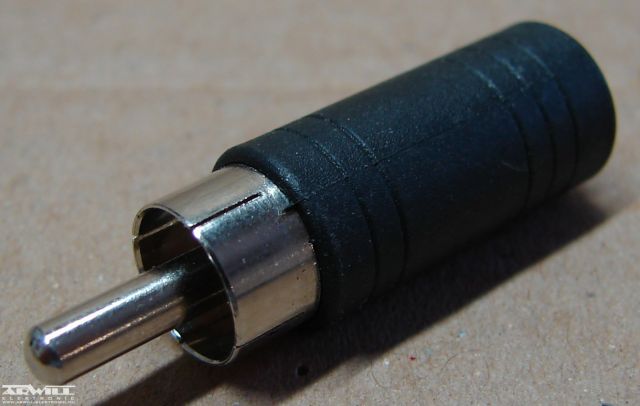RCA/3,5 jack átalakító