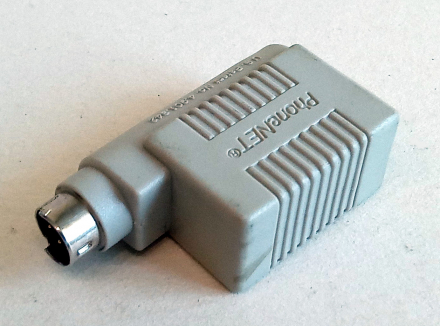 RJ45/8p. mini din átalakító