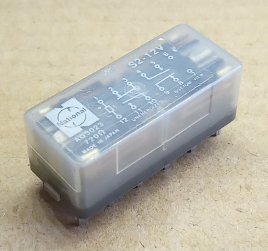 S2-12V relé, 12V, 4x4A