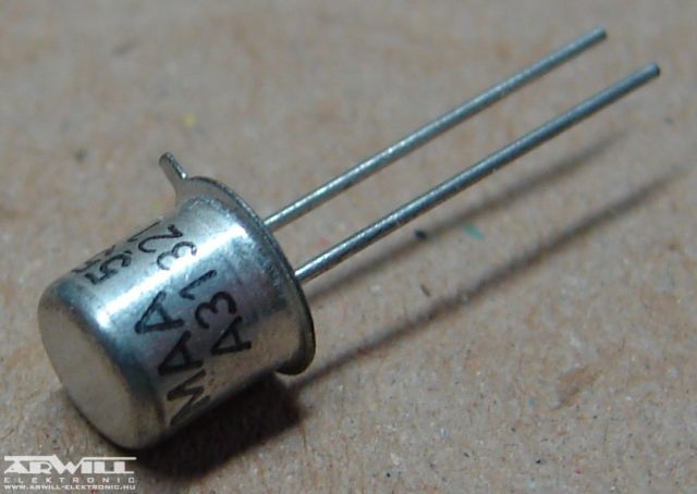 TAA550A = MAA550A, zener dióda