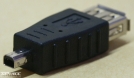 USB A/A mini átalakító