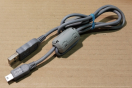 USB A/B mini 4p. kábel, 1,2m