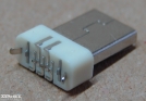 USB A micro 5 pólusú dugó