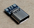 USB C aljzat modul