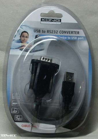 USB-RS232 konverter