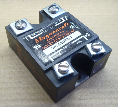 W6225DSX-1, szilárdtest relé, 25A