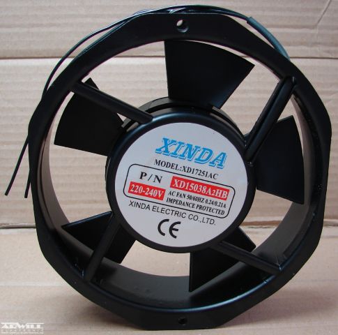 XD-15038, ventilátor