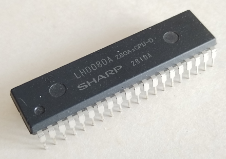 Z80A-CPU-D, integrált áramkör