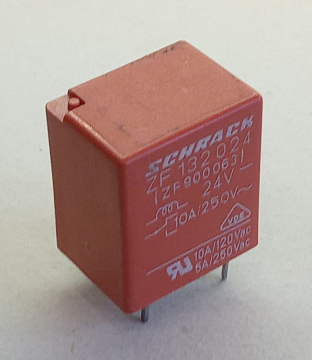 ZF132024 relé, 24V, 10A