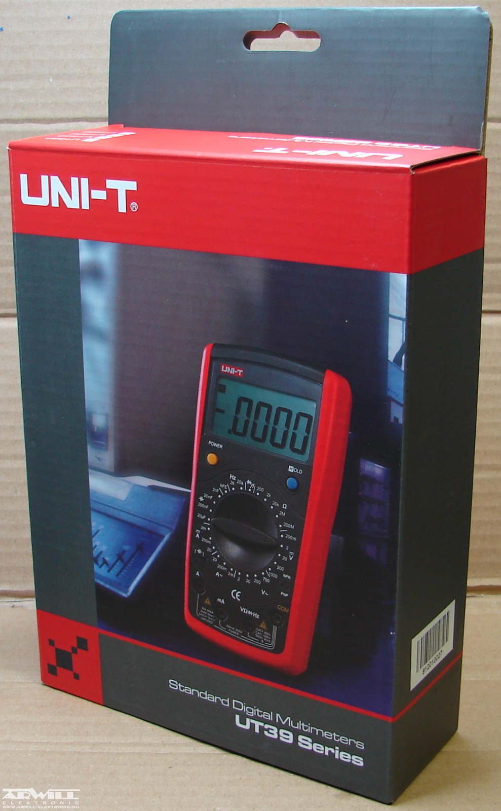 UT39C, multiméter - Árwill Elektronic