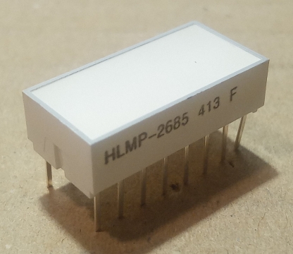 HLMP-2685, kijelző