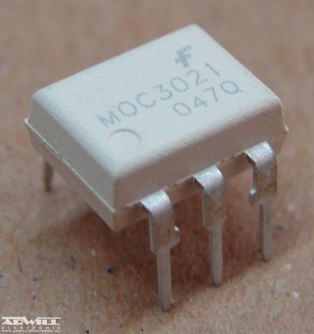 MOC3021, optocsatoló