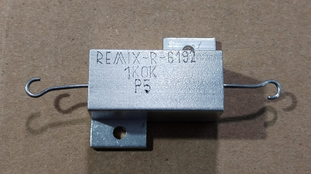 1K, 20W, ellenállás