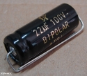22uF, 100V, kondenzátor