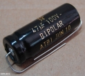 47uF, 100V, kondenzátor