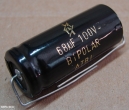 68uF, 100V, kondenzátor