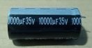 10000uF, 35V, elektrolit kondenzátor