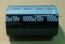 10000uF, 50V, elektrolit kondenzátor