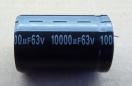 10000uF, 63V, elektrolit kondenzátor