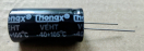 1000uF, 100V, elektrolit kondenzátor