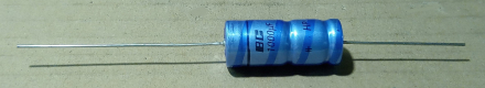 1000uF, 25V, LL, axiális elektrolit kondenzátor