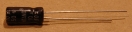 10uF, 50V, elektrolit kondenzátor