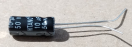 10uF, 50V, elektrolit kondenzátor