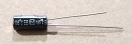 10uF, 50V, LL, elektrolit kondenzátor