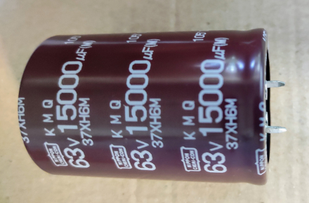 15000uF, 63V, elektrolit kondenzátor
