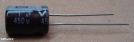 1uF, 450V, elektrolit kondenzátor