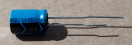 1uF, 450V, elektrolit kondenzátor