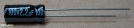 2,2uF, 100V, elektrolit kondenzátor