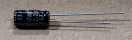 2,2uF, 63V, elektrolit kondenzátor