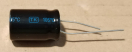 2200uF, 35V, elektrolit kondenzátor