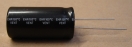 2200uF, 50V, elektrolit kondenzátor