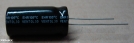 220uF, 100V, elektrolit kondenzátor