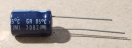 220uF, 35V, elektrolit kondenzátor