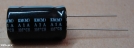 22uF, 400V, elektrolit kondenzátor