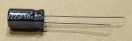 22uF, 50V, elektrolit kondenzátor