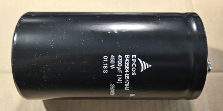4700uF, 450V, LL, elektrolit kondenzátor