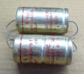 4700uF, 6V, axiális elektrolit kondenzátor
