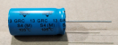 470uF, 100V, elektrolit kondenzátor