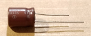 470uF, 16V, elektrolit kondenzátor
