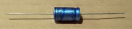 470uF, 25V, axiális elektrolit kondenzátor