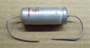 470uF, 25V, axiális elektrolit kondenzátor