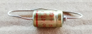 47uF, 40V, LL, axiális elektrolit kondenzátor