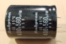 560uF, 400V, elektrolit kondenzátor