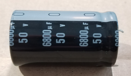 6800uF 50V, elektrolit kondenzátor